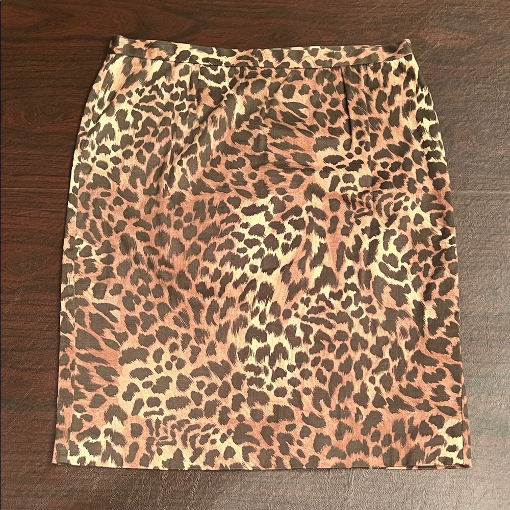 Leopard Print Women's Skirt